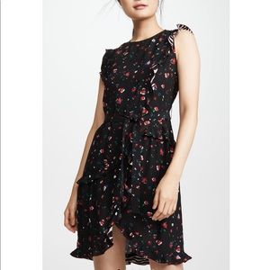 10 Crosby Lyra Belted Ruffle Dress